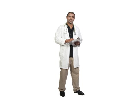 Men’s 2-Pocket Lab Coat